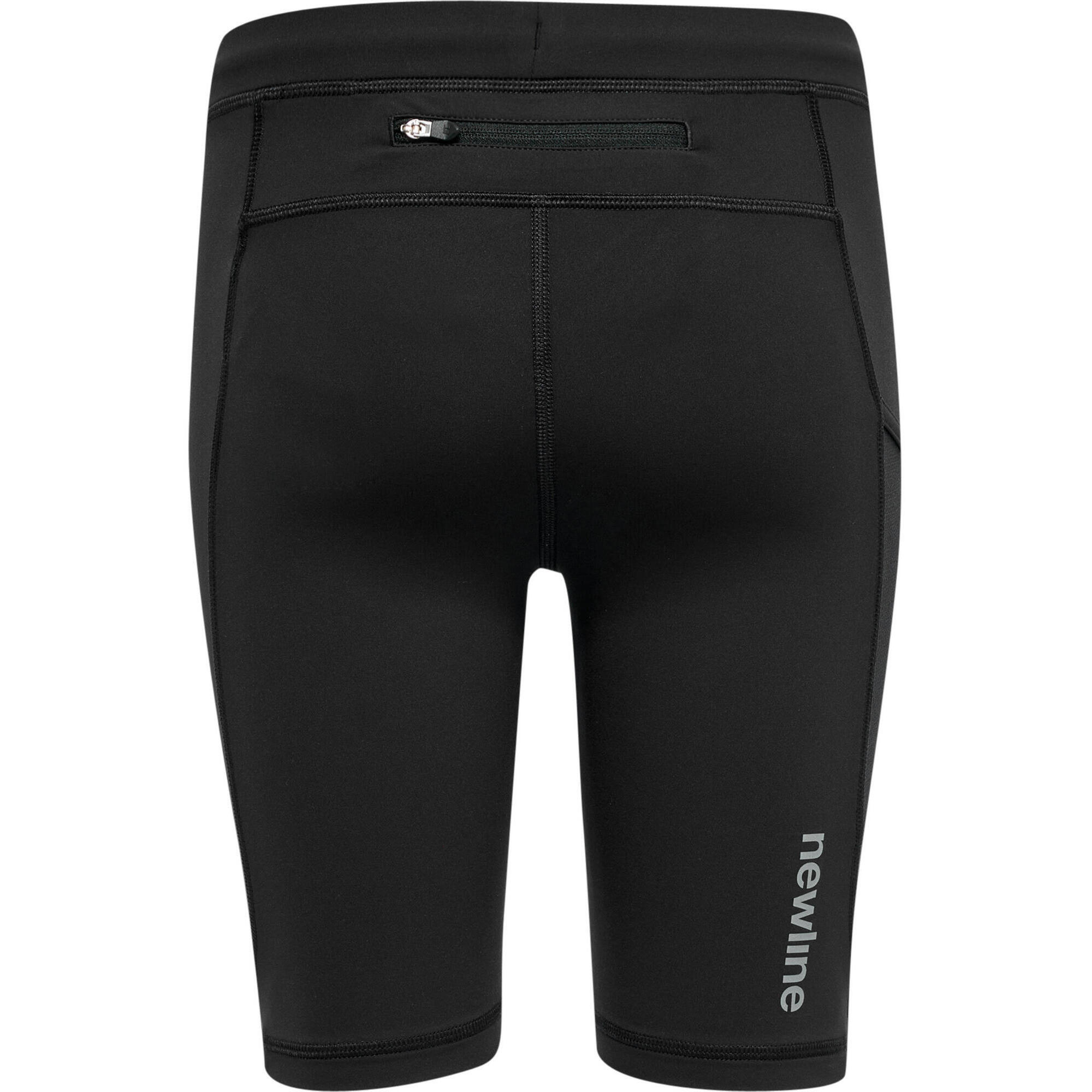 Children's tight shorts Core Sprinters unisex children's NEWLINE, black