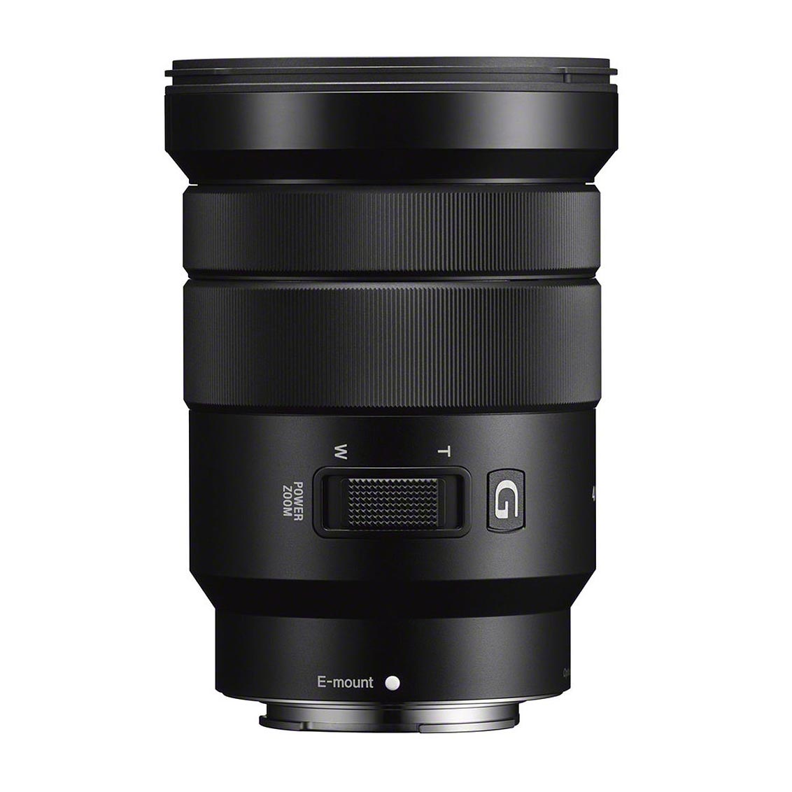 عدسة سوني E PZ 18-105mm f/4 G OSS، باللون الأسود