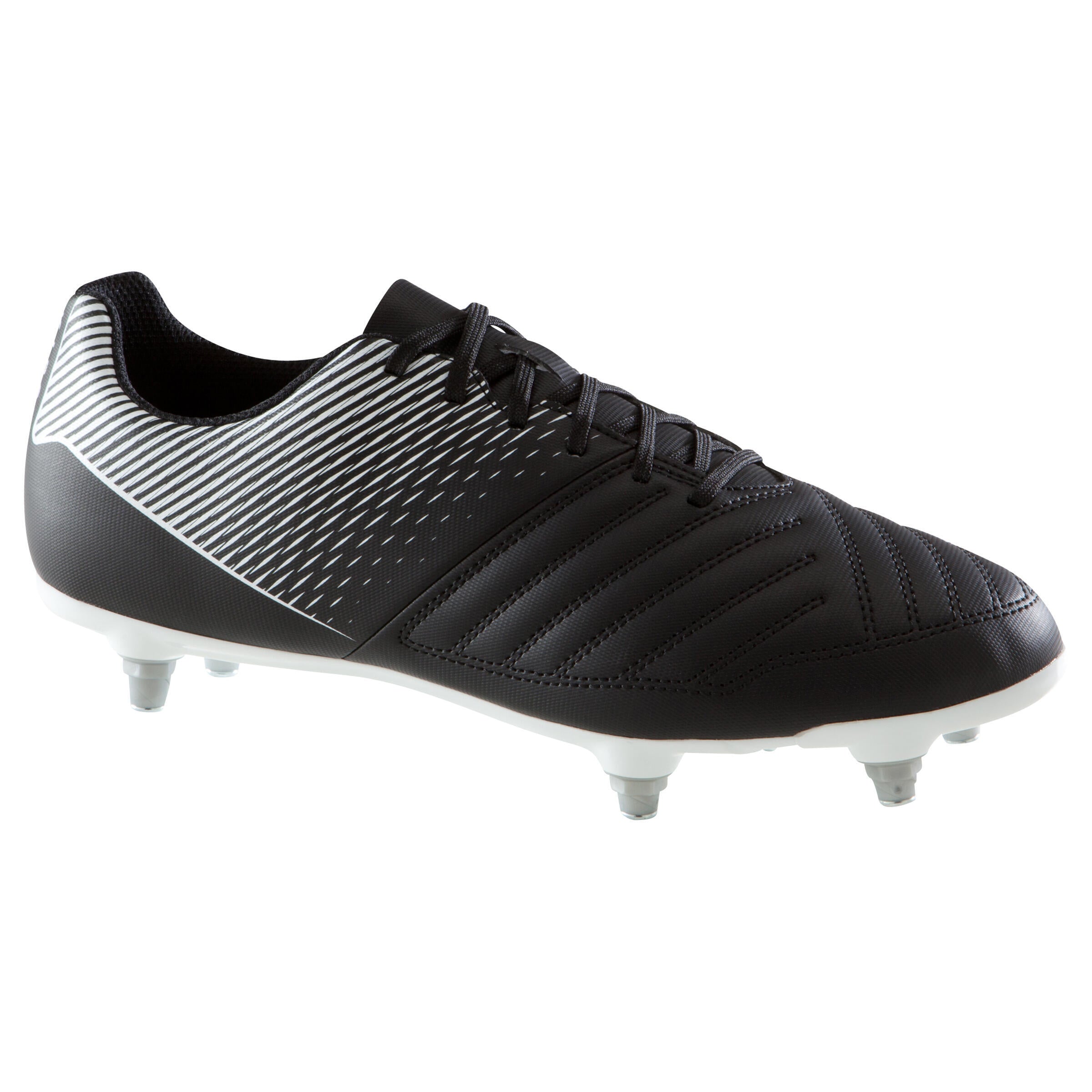 Women's/men's football boots SG - Agility 100 black KIPSTA