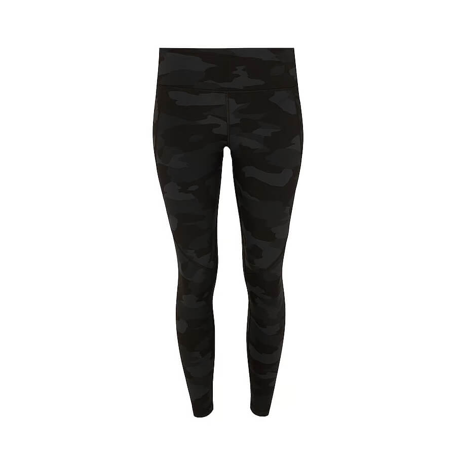 بنطال رياضي Sweaty Betty Power Workout Leggings مقاس 7/8، أسود/رمادي