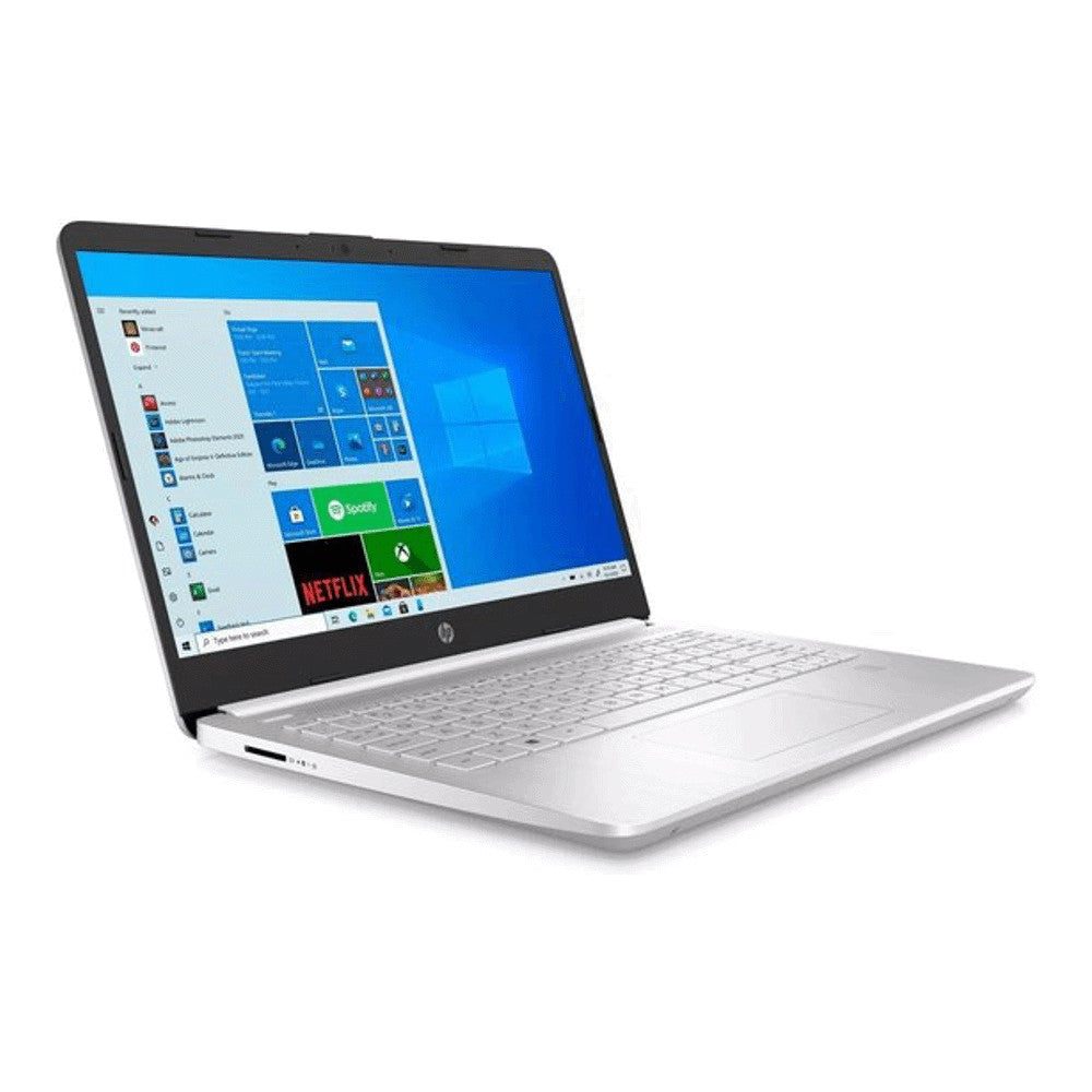 لابتوب HP 14-dq2031tg 14" FullHD 4GB/128GB، فضي، لوحة مفاتيح إنجليزية