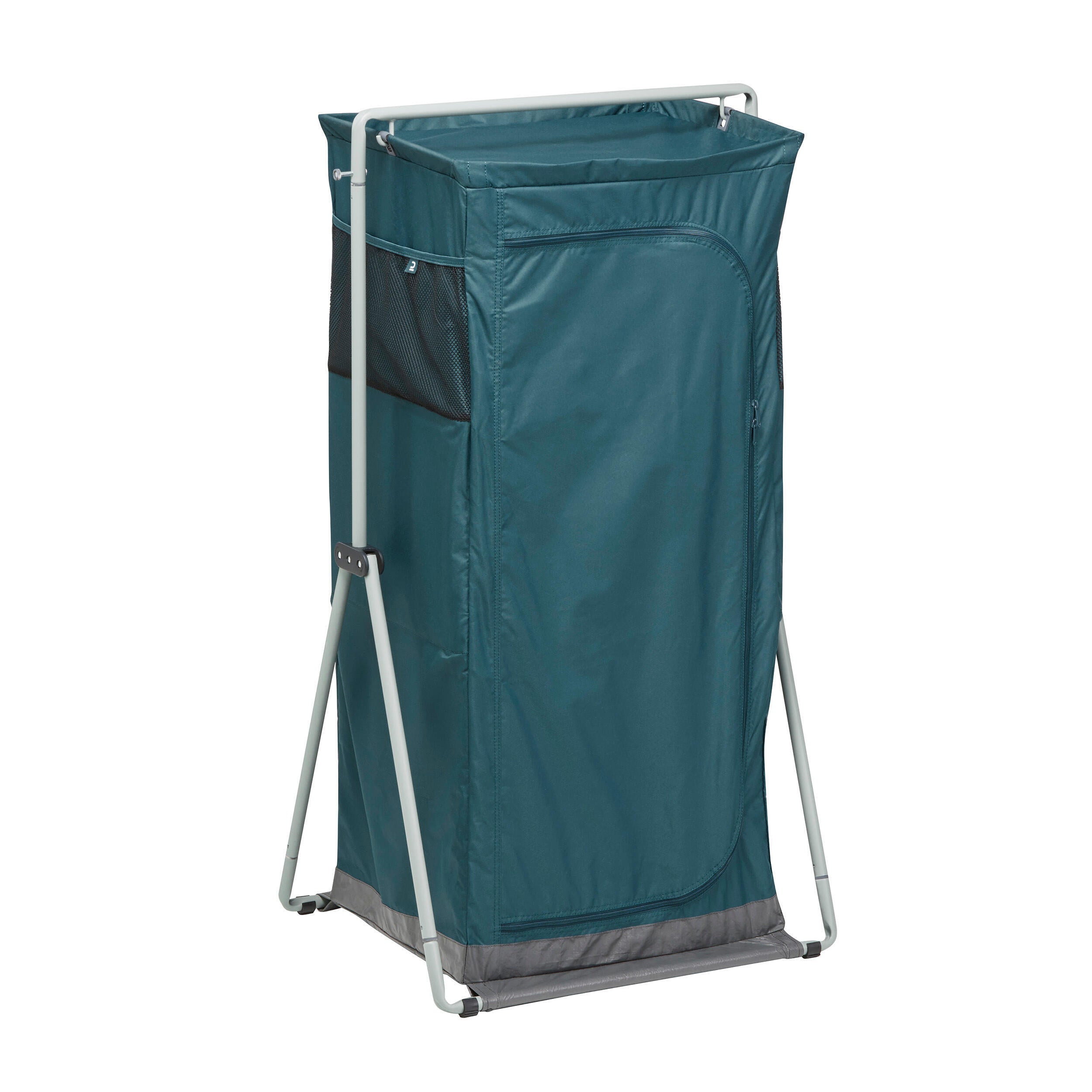 Quechua camping wardrobe folding and compact, dark blue