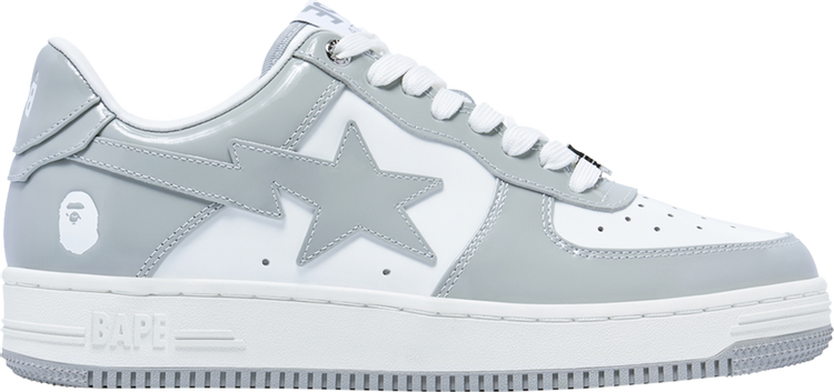 Sneakers Wmns Bapesta #5 Light Grey, gray