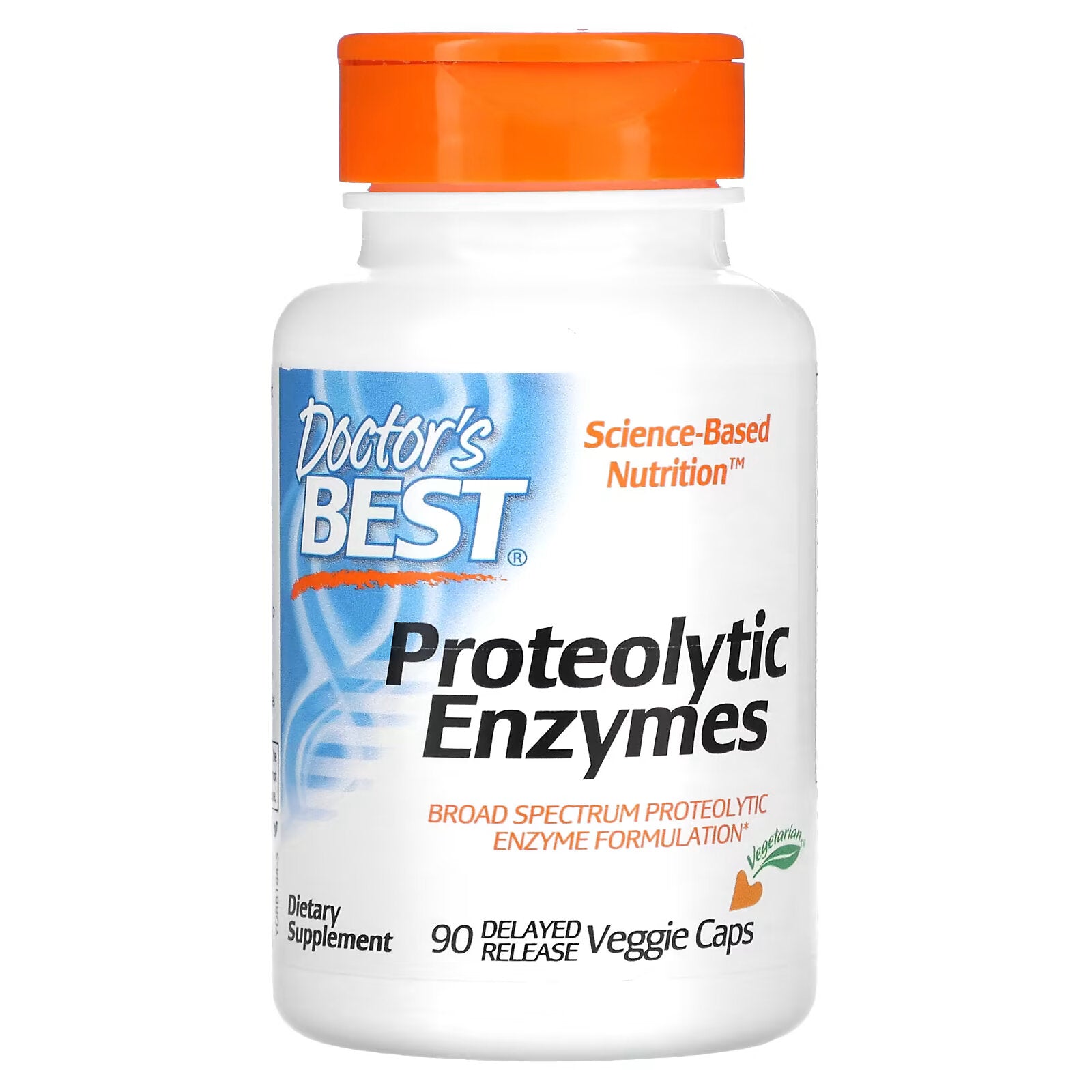 Doctor's Best, Proteolytic Enzymes, 90 Capsules