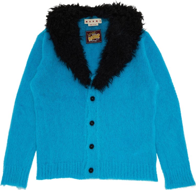 Marni Cardigan 'Turquoise', blue