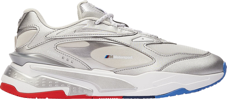 حذاء رياضي Puma BMW Motorsport x RS-Fast Nimbus Cloud Silver، أبيض