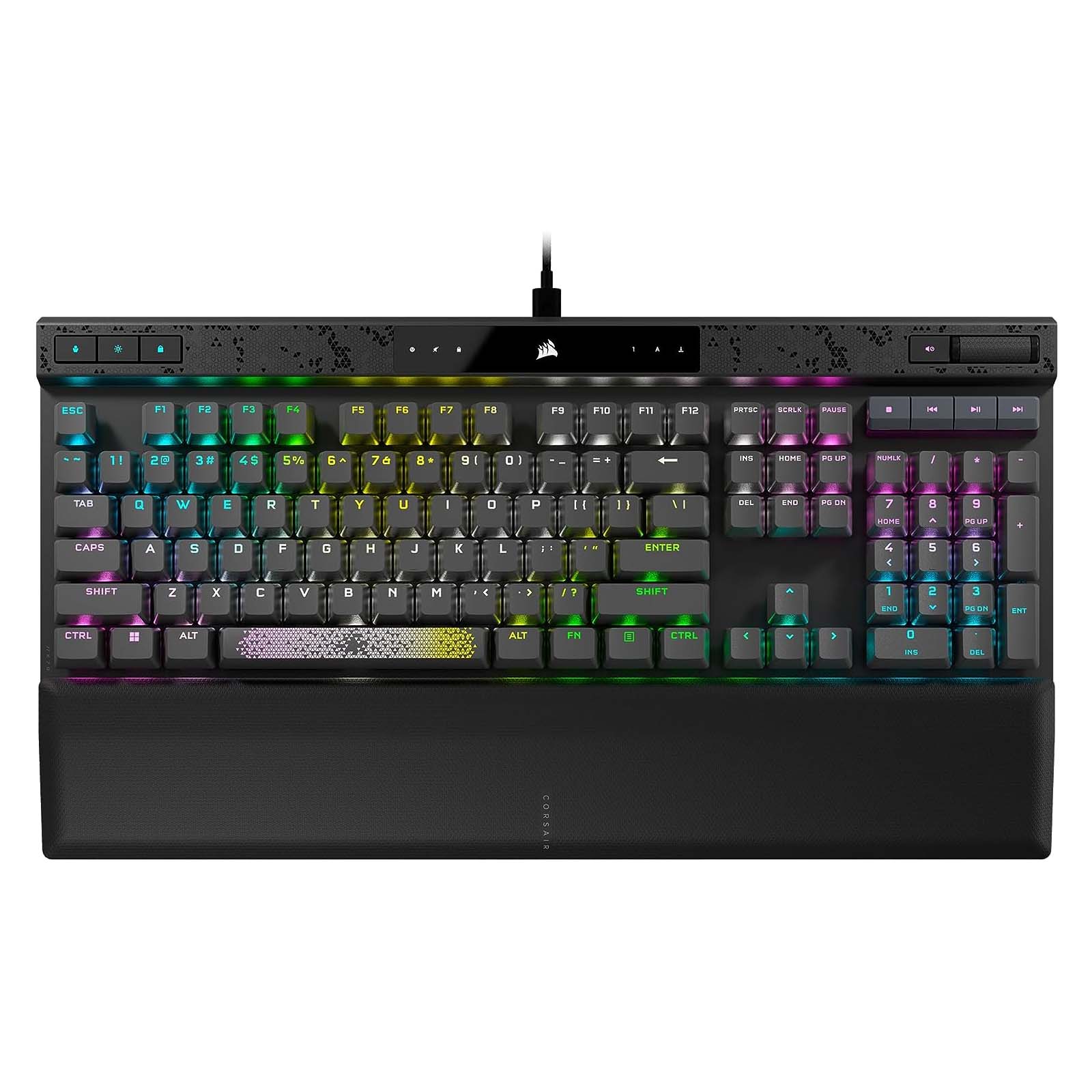 Gaming keyboard Corsair K70 Max, Corsair MGX, black, English layout