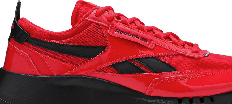 Classic leather legacy 'street sleigh' Reebok sneakers, red