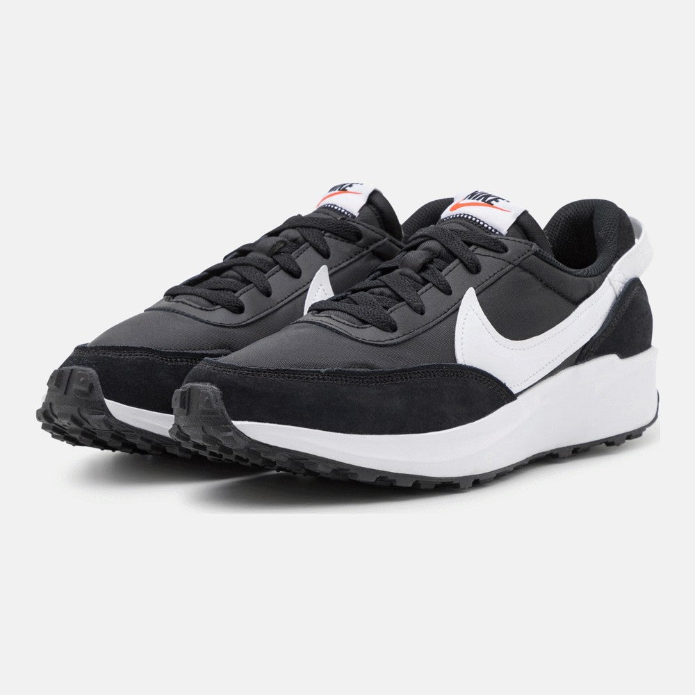 Nike Sportswear Waffle Debut sneakers, black/white/orange