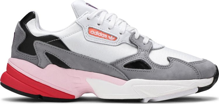 Adidas Wmns Falcon 'White Grey' sneakers, gray