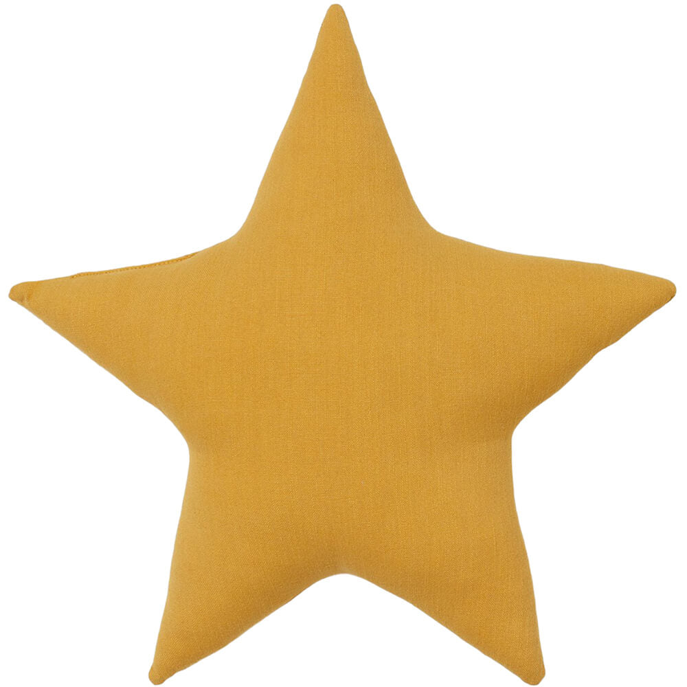 Decorative pillow H&M Home Star-shaped, yellow