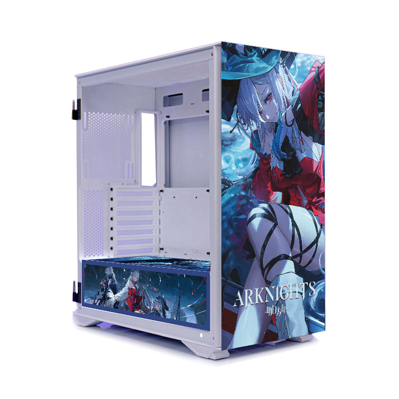 Case Aigo YOGO K1 Custom Hunter Skadi, Mid Tower, white/pattern