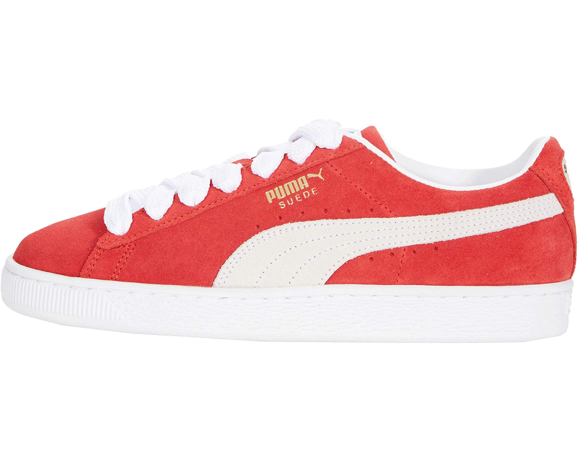 Men's sneakers Puma Suede Classic XXI, red-white