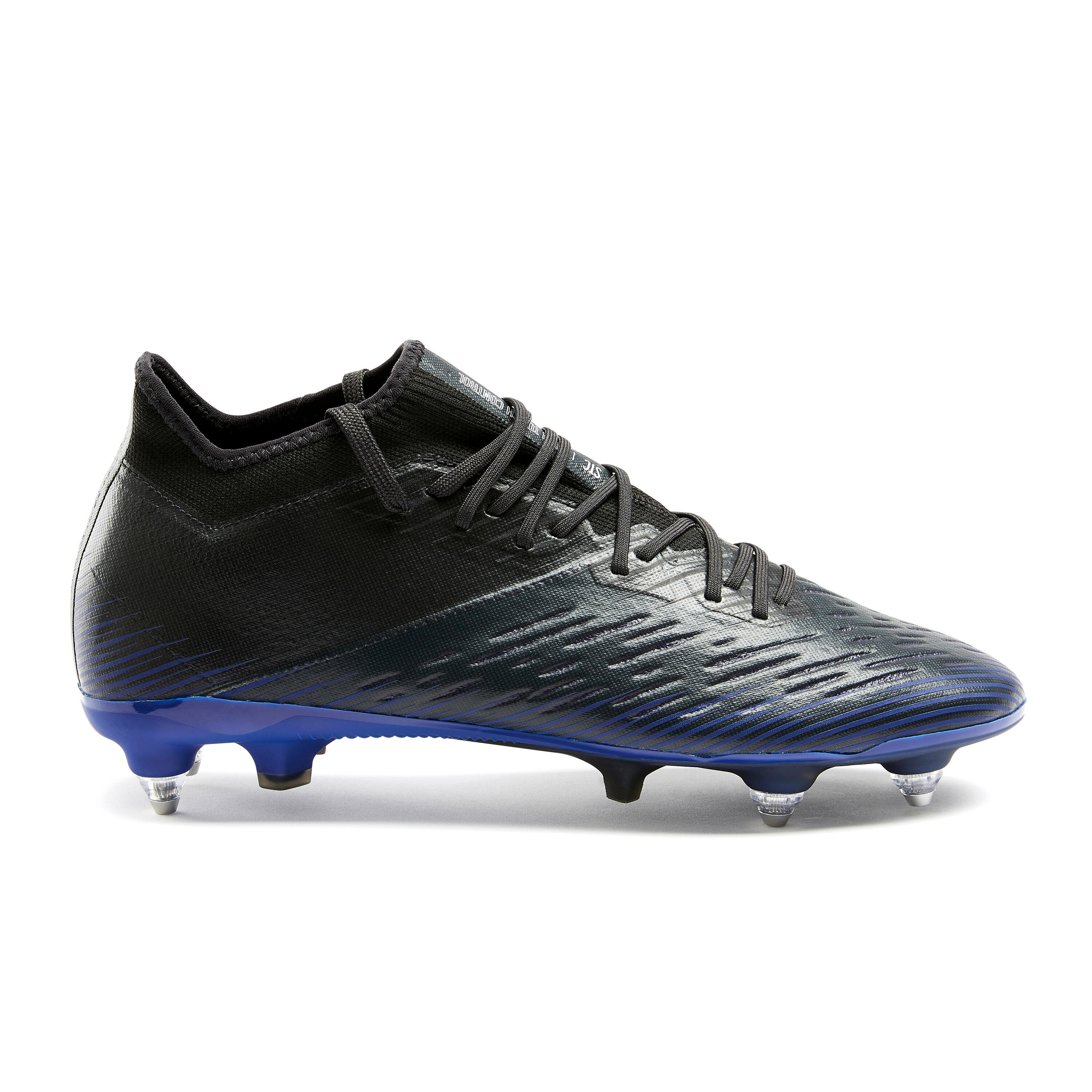 Women's/men's football boots SG - Hybrid CLR Diamant black KIPSTA, black