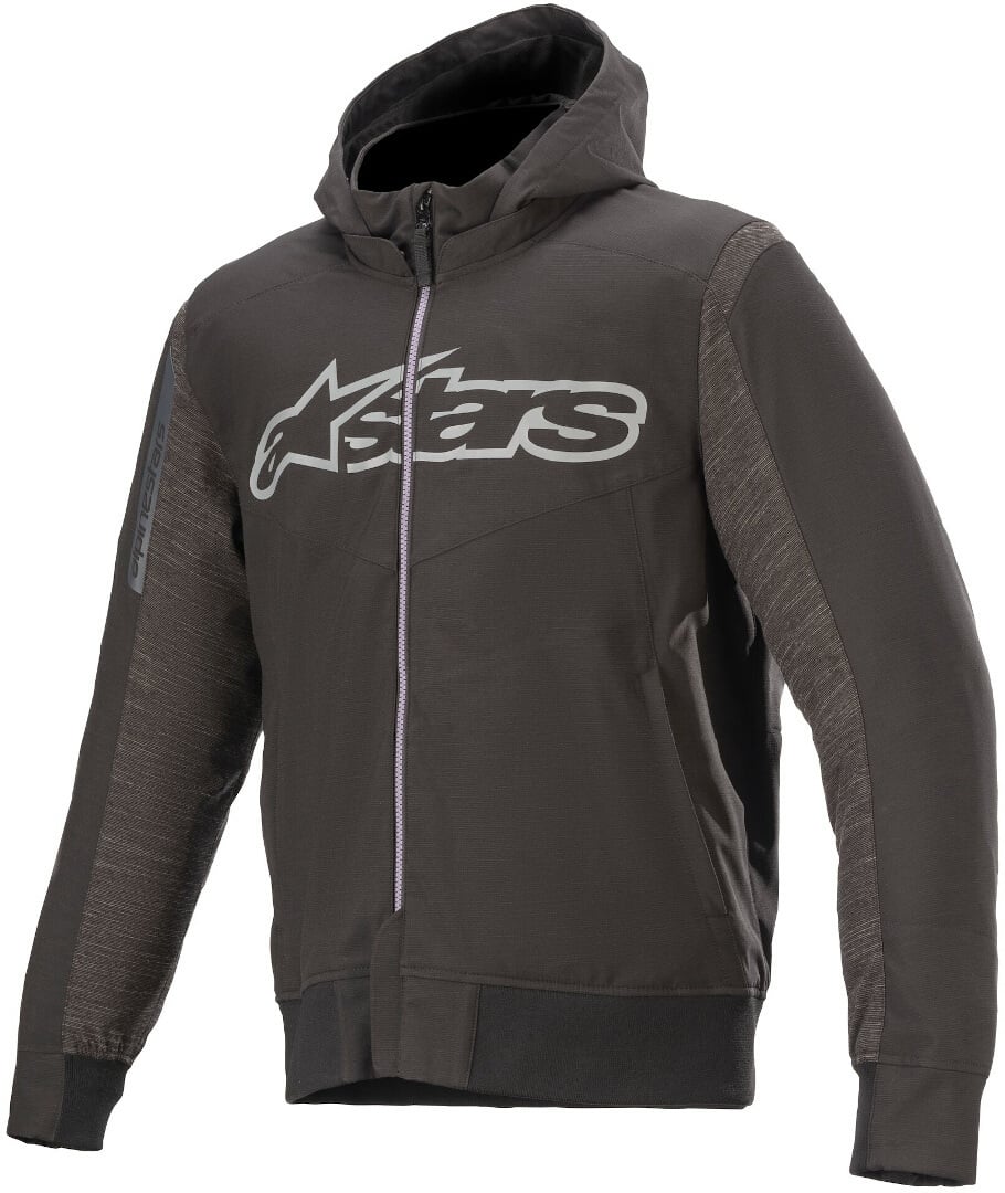 هودي Alpinestars Rhod Windstopper، أسود/رمادي غامق