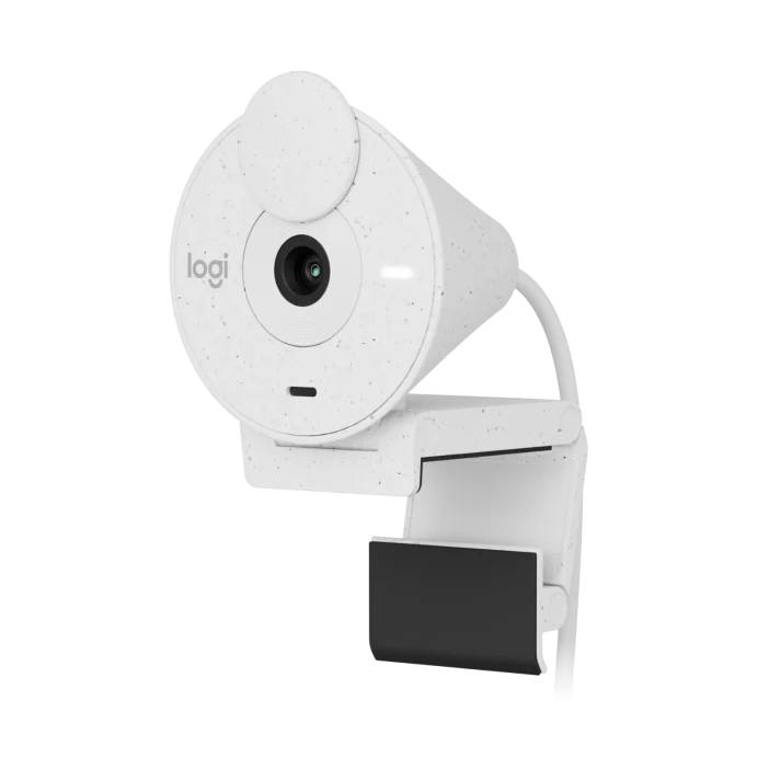 Logitech Brio 300 Full HD Webcam, white