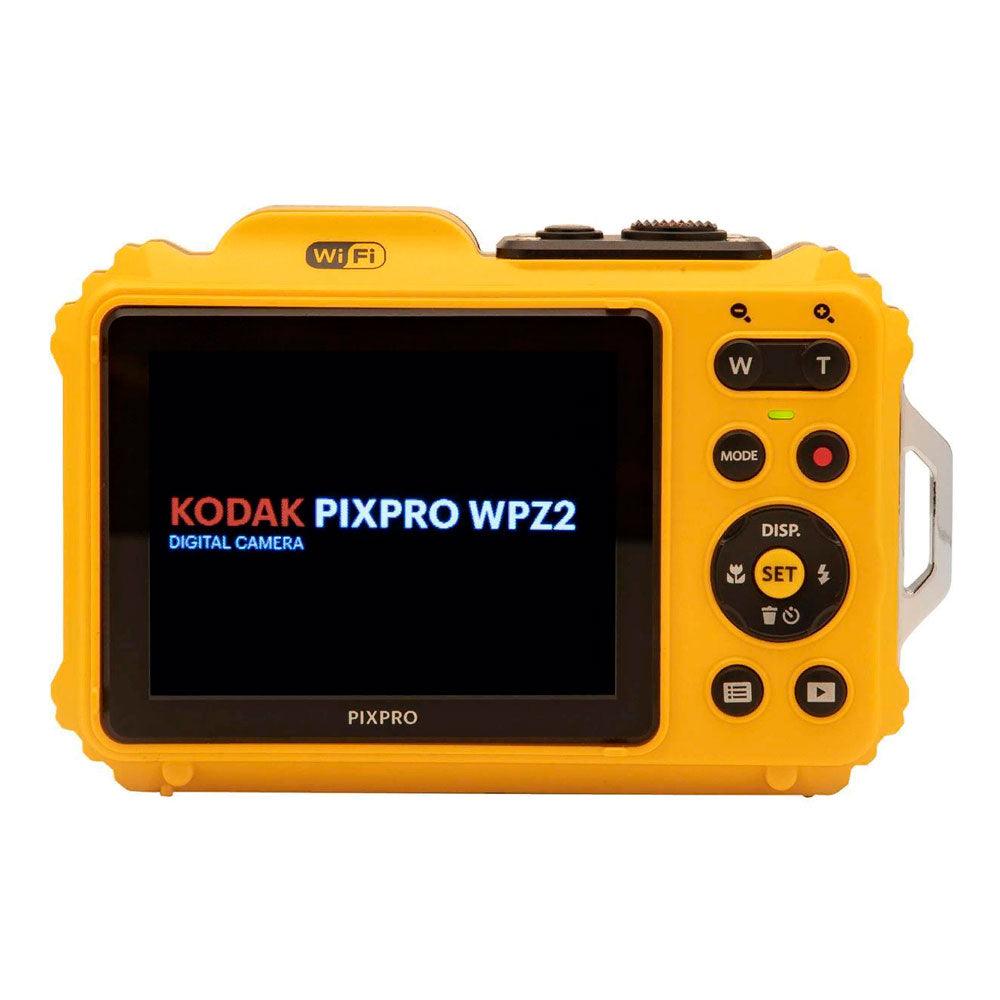 Kodak PixPro WPZ2 Digital Camera, Waterproof, Shockproof, Yellow