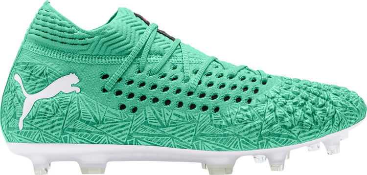 Puma Future 4.1 Limited Edition FG AG Winterized Pack Boots, Green