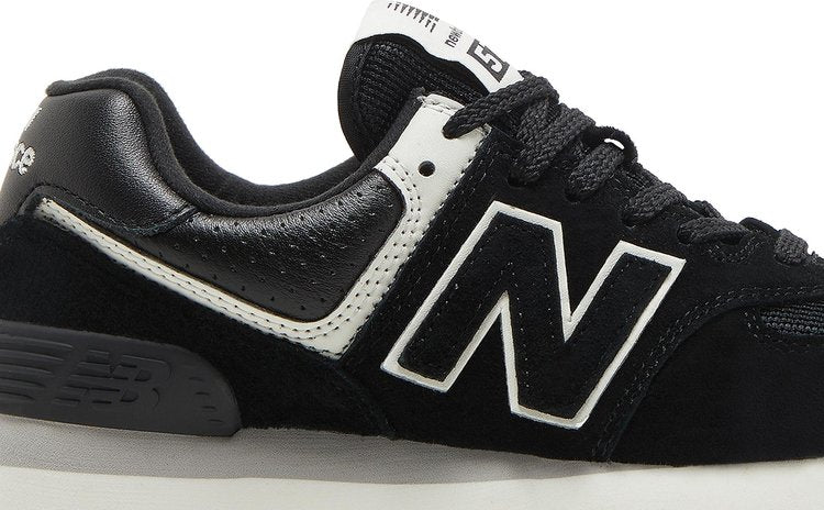 Sneakers New Balance Wmns 574+, black/white