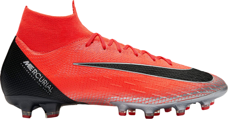 Nike Mercurial Superfly 6 Elite CR7 AG Pro 'Flash Crimson' Football Boots, Orange