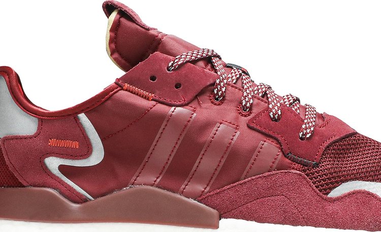 Adidas 3M x Nite Jogger 'Burgundy' sneakers, red