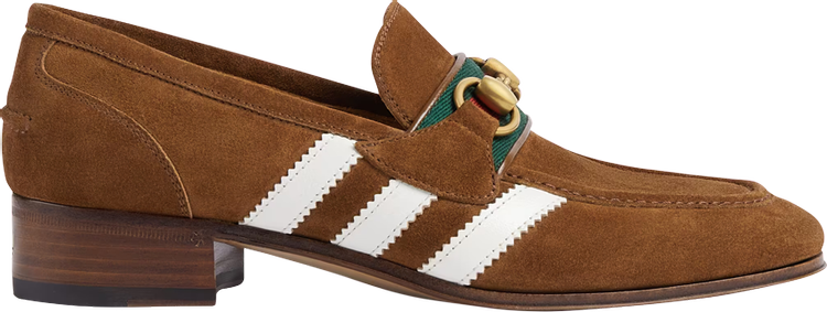 Adidas Adidas x Gucci Wmns Loafer 'Light Brown Suede' sneakers, brown