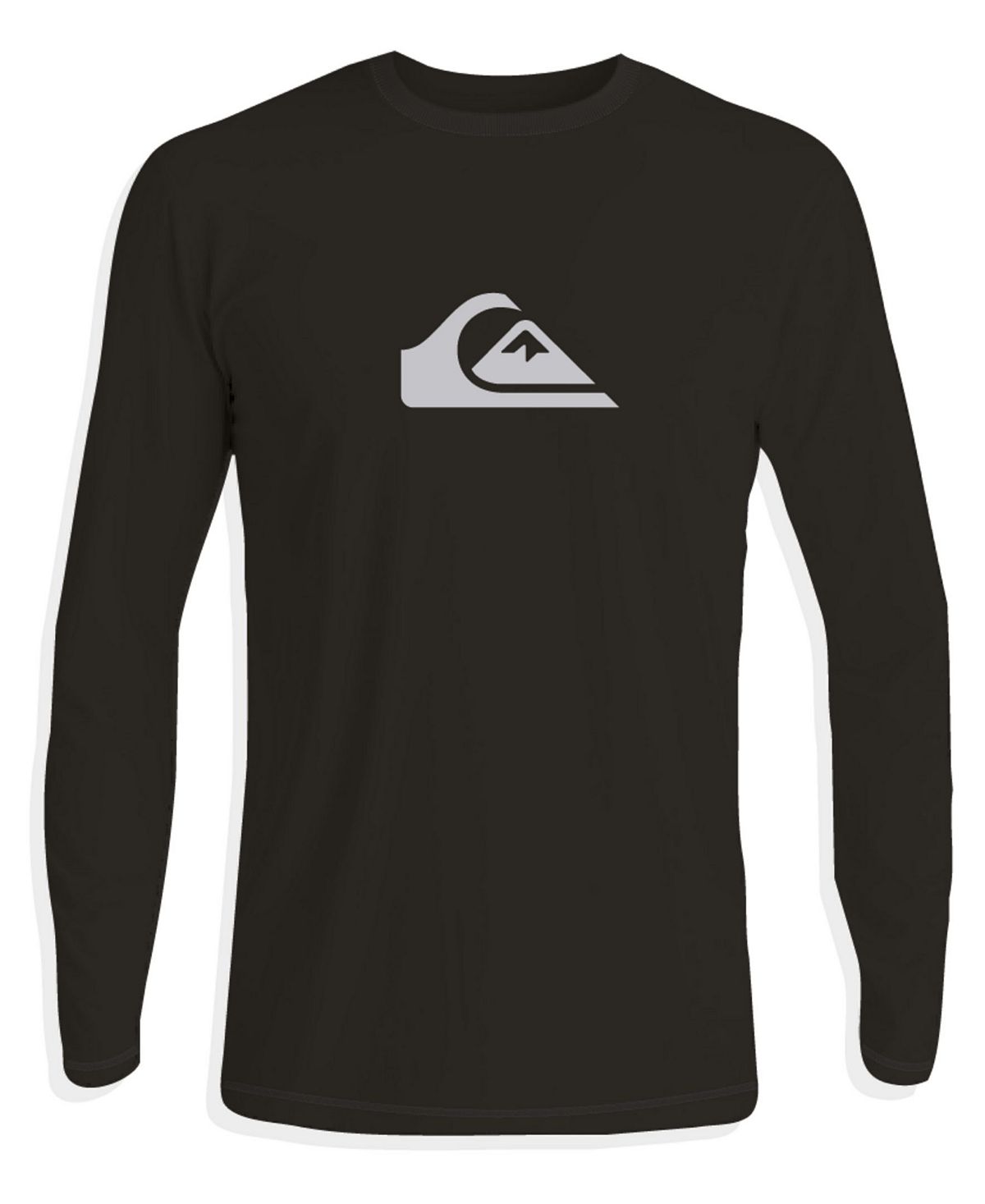 Quicksilver streak Quiksilver Men's Solid Long Sleeve T-Shirt, Black