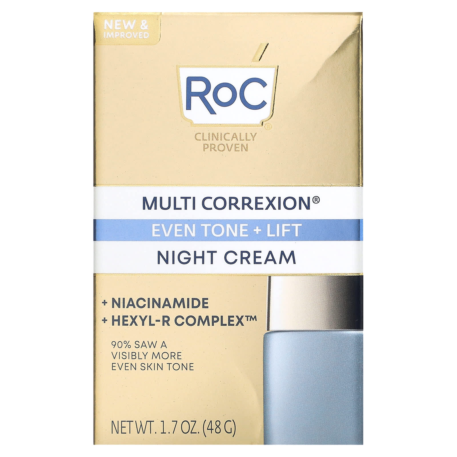 Night Cream RoC Multi Correxion Even Tone + Lift, 48 g