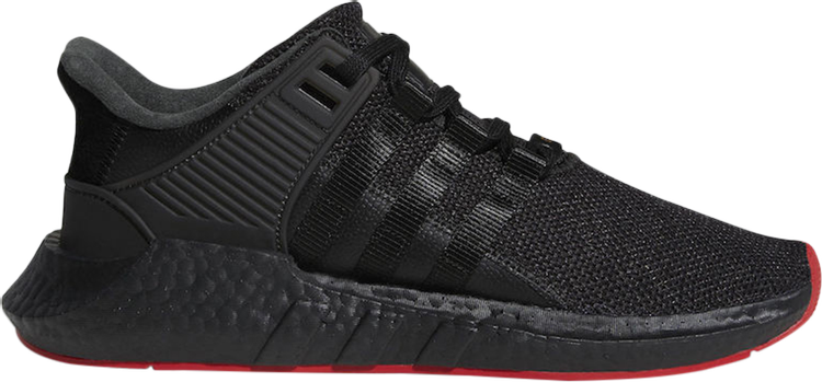 Adidas EQT Support 93/17 'Red Carpet' sneakers, black