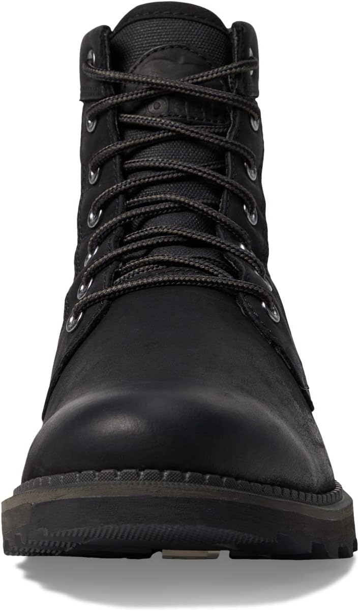 Madson II Field Waterproof SOREL Lace-up Boots, Black/Jet