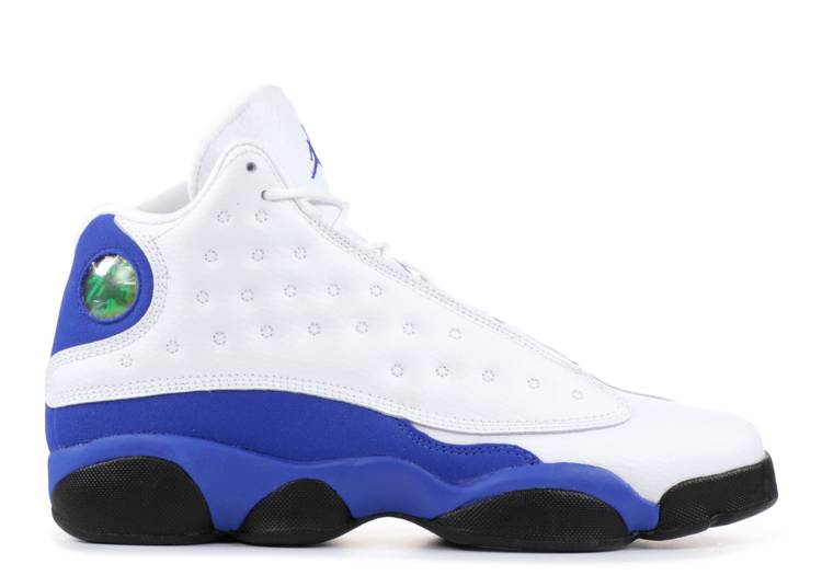 حذاء رياضي AIR JORDAN 13 RETRO GS 'HYPER ROYAL'، باللون الأبيض