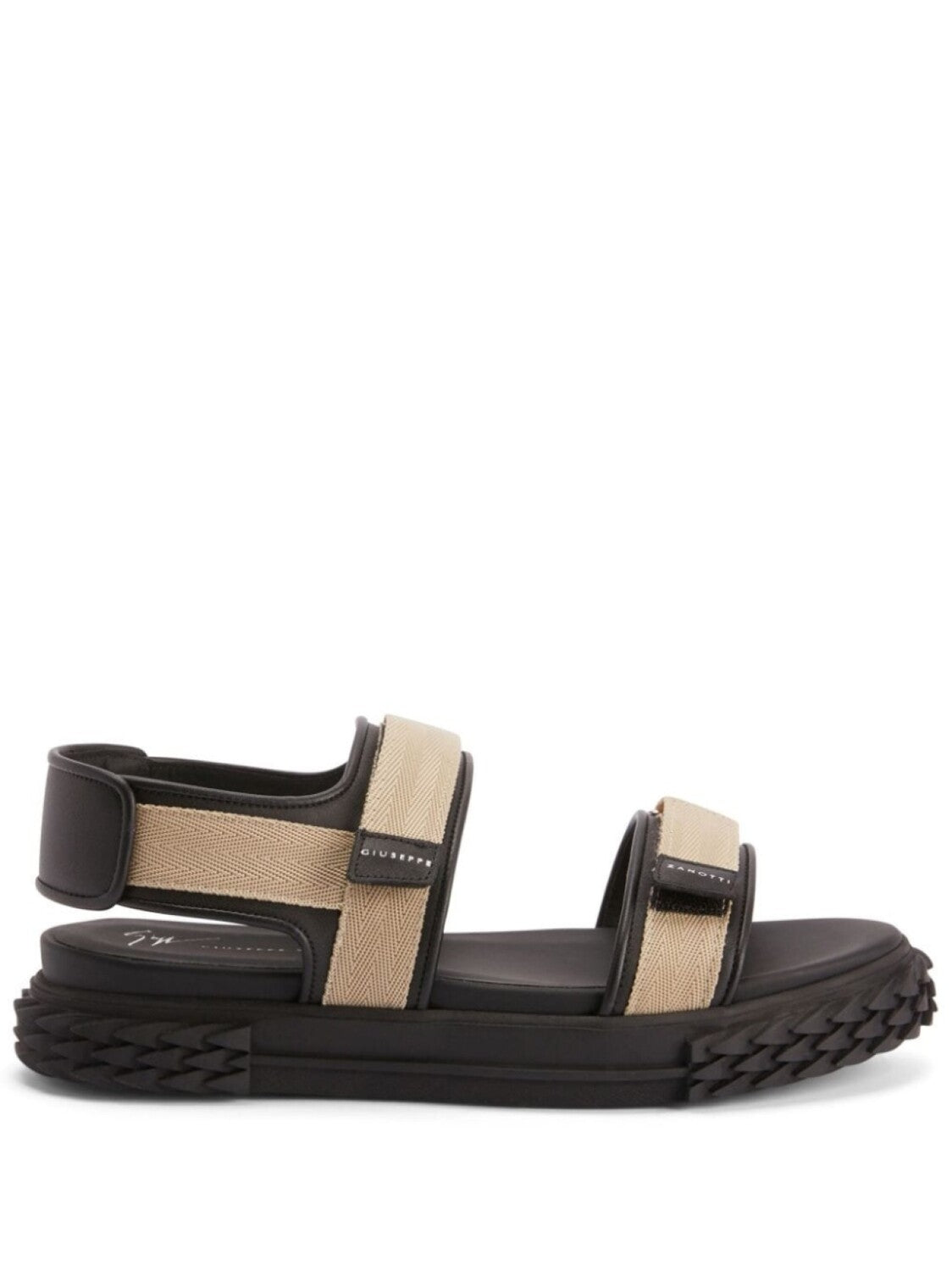 Giuseppe Zanotti Frankie Velcro Sandals, Black