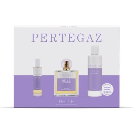 Perfume set for men Pertegaz Belle Unisex Perfume Set 3 Pieces