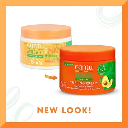 Avocado curling cream 340g, Cantu