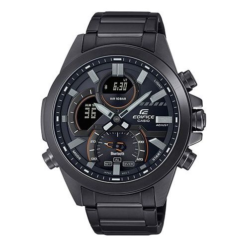 Watch CASIO EDIFICE Fashion Classic Business Waterproof Bluetooth Black Watch, black