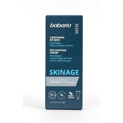 Skinage for men eye contour 15 ml, Babaria