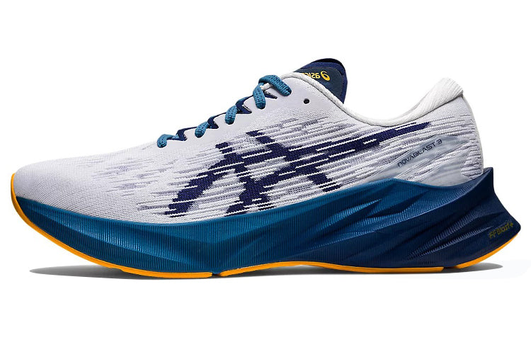 حذاء ASICS Novablast 3 White Deep Ocean