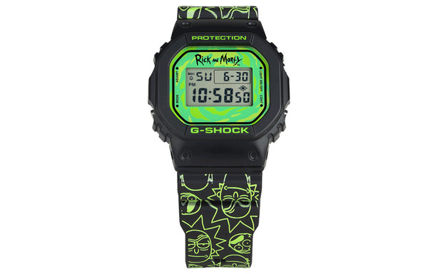 CASIO G-Shock Digital 'Black Green' watch, green