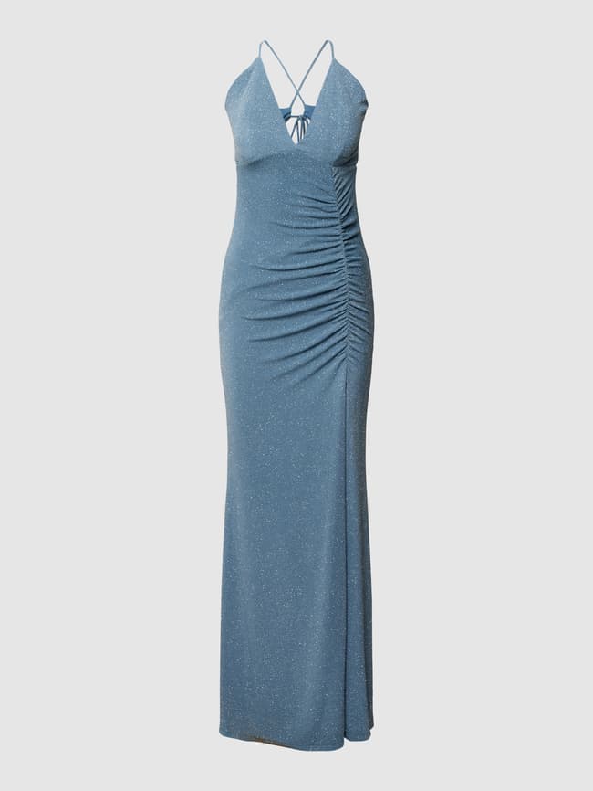 Sparkling Jake*s Cocktail evening dress, aqua