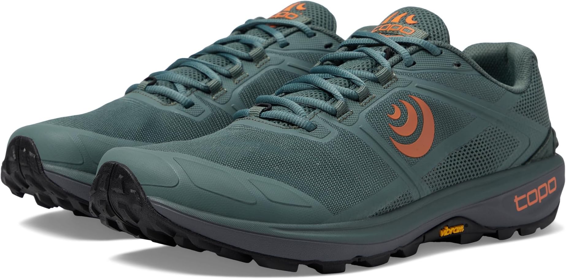 Terraventure 4 Topo Athletic Sneakers, Green/Orange