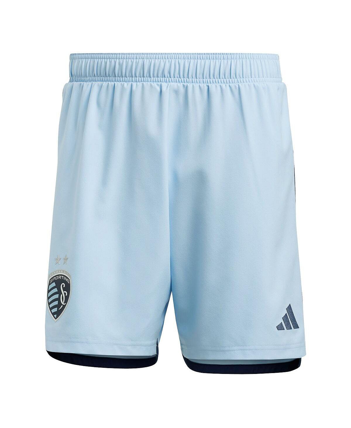 Sporting Kansas City Men's Blue Shorts 2023 Home AEROREADY Authentic Shorts adidas