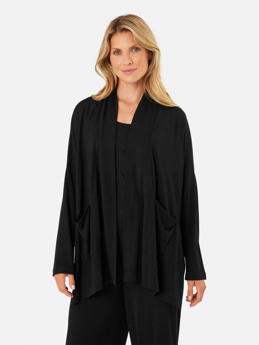 Masai Joette knitted cardigan, black