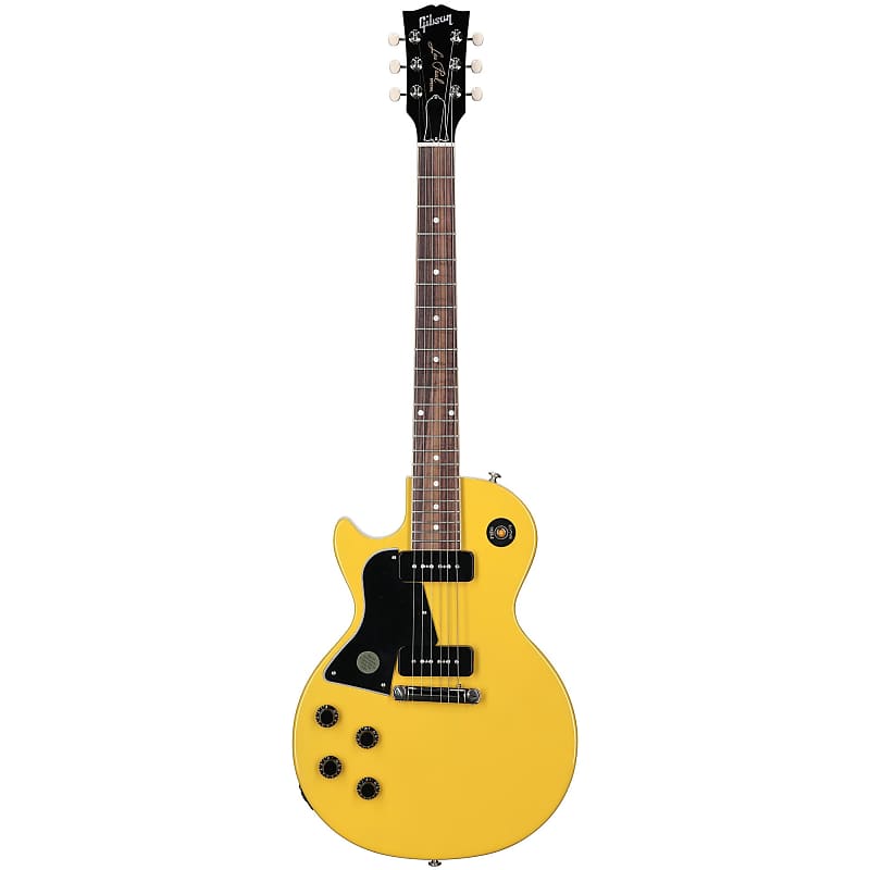 Gibson Les Paul Special Electric Guitar, Left-Handed (with Case), TV Yellow Les Paul Special Left-Handed