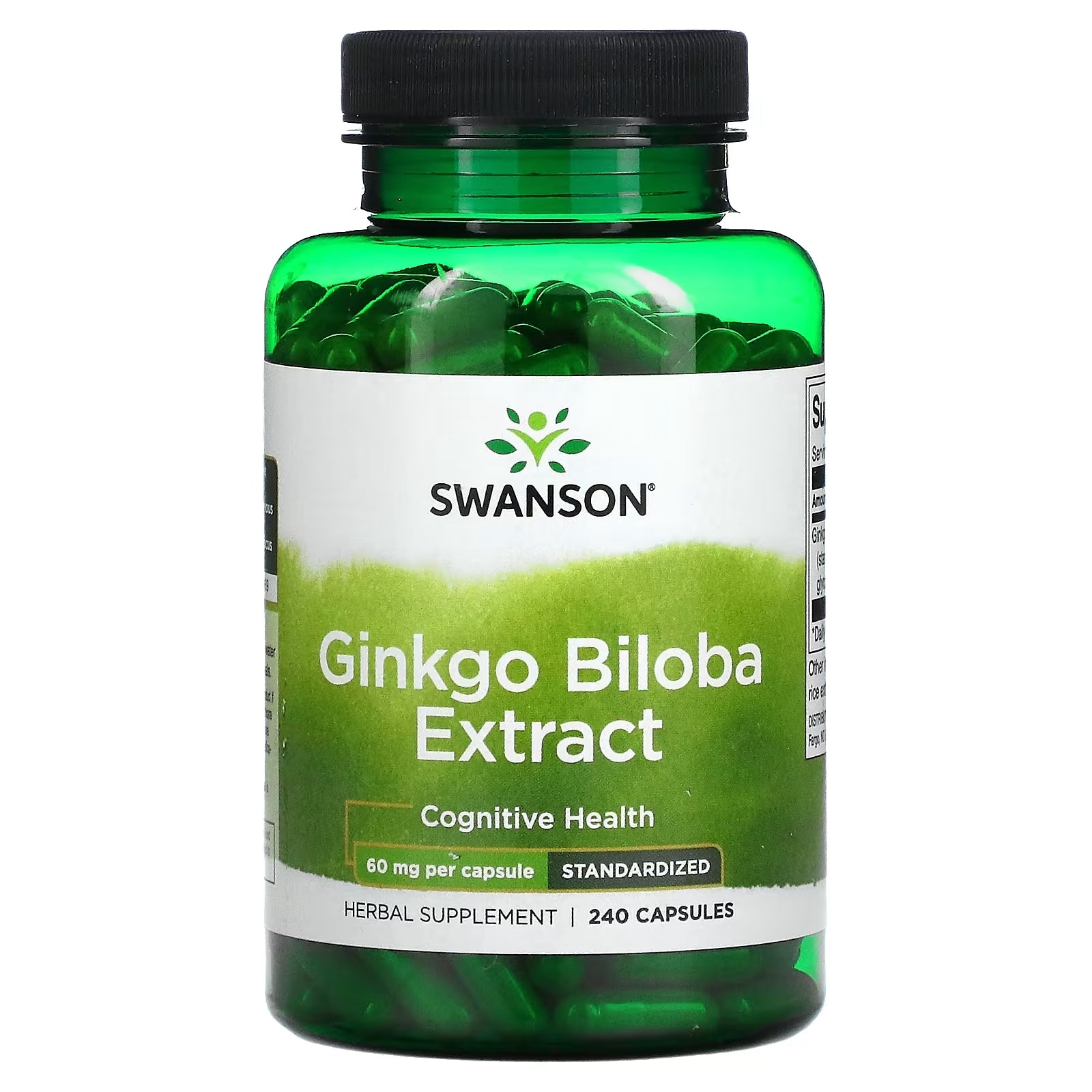 Ginkgo Biloba Extract Swanson, 240 capsules