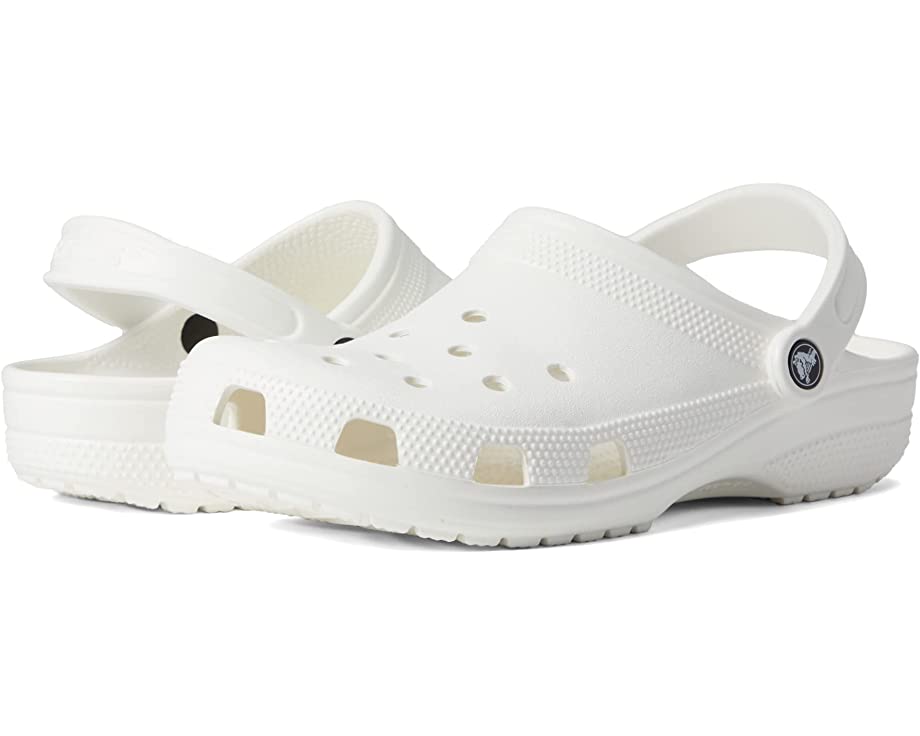 Classic Clog Crocs, white