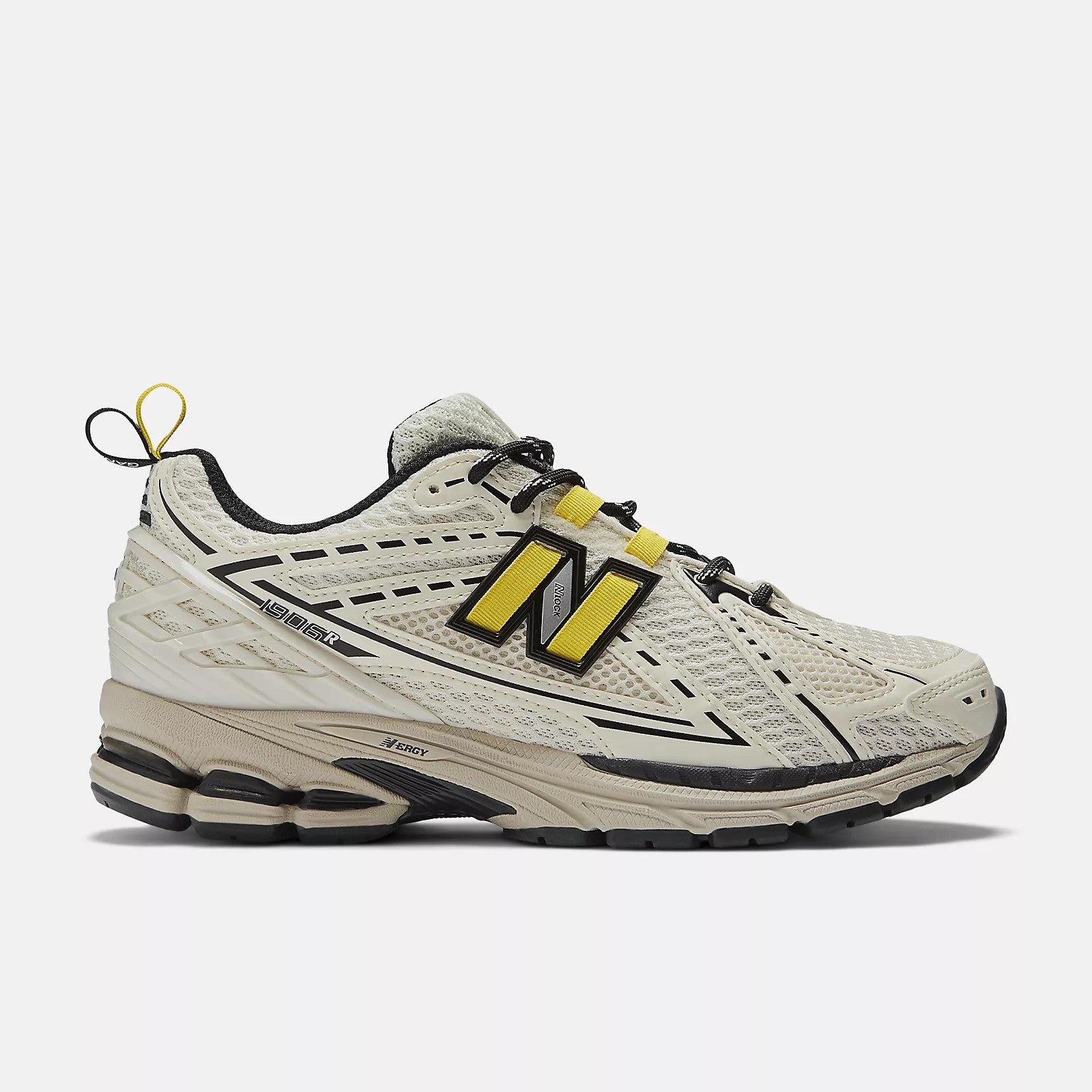 حذاء رياضي New Balance x GANNI 1906R، كريمي/أسود