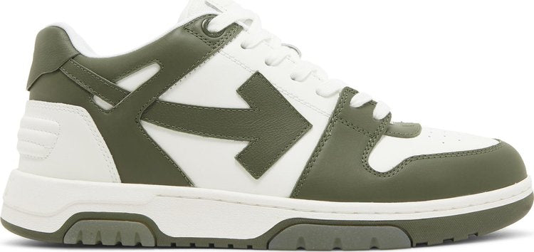 Sneakers Off-White Out of Office Khaki White, green