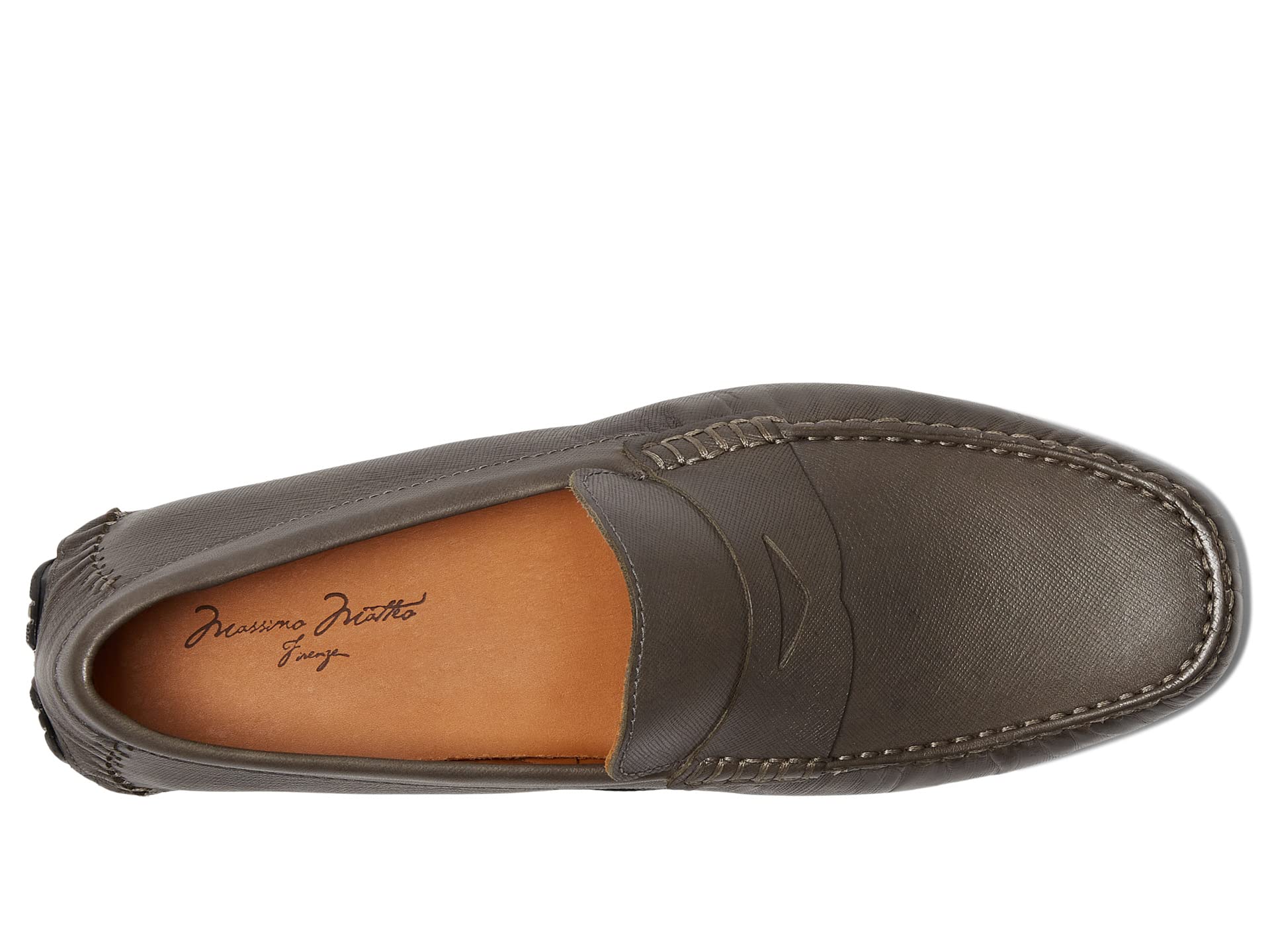 Moccasins Massimo Matteo, Saffiano Penny Driver