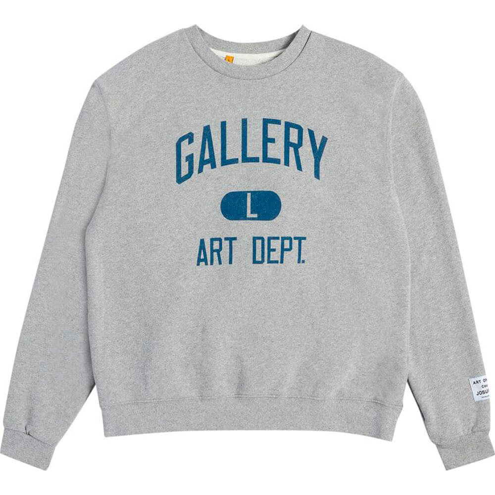 Gallery Dept sweatshirt. Art Department Crewneck, gray