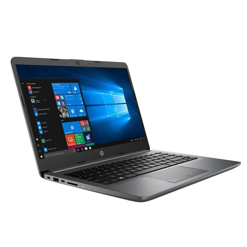 لابتوب HP 340 G7، 14 بوصة، 8 جيجابايت/256 جيجابايت+1 تيرابايت، معالج i7-10510U، فضي، لوحة مفاتيح إنجليزية